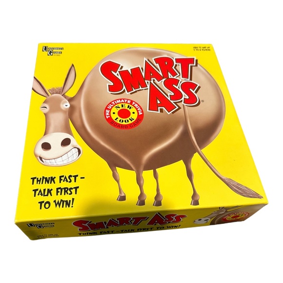 University Games Smart Ass The Ultimate Trivia Board Game - Picture 1 of 5